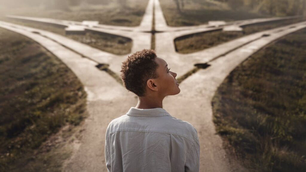 Moment de réflexion pour savoir comment trouver sa passion dans la nature.