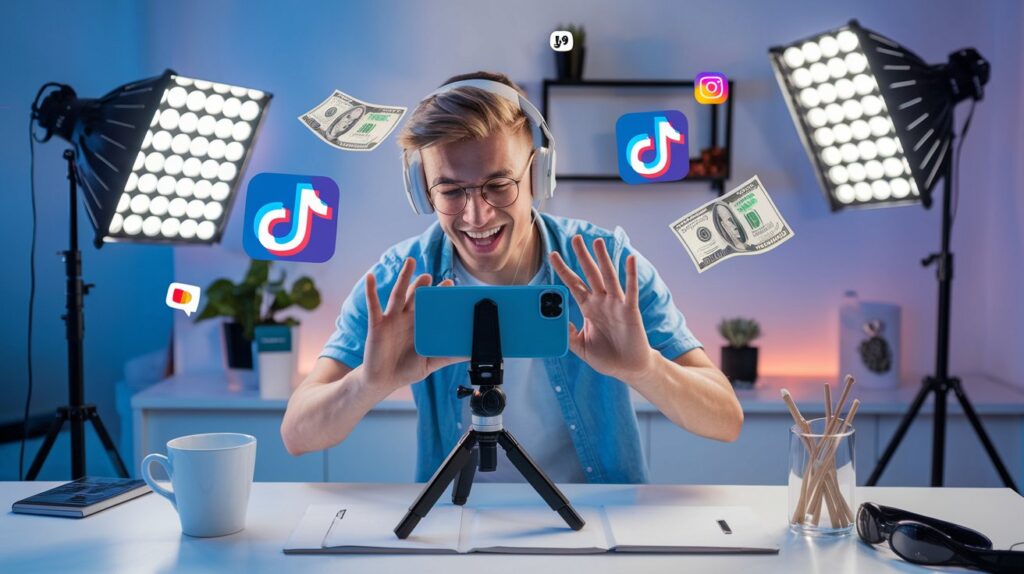 Découvrez comment gagner de l'argent avec de courtes vidéos en ligne.