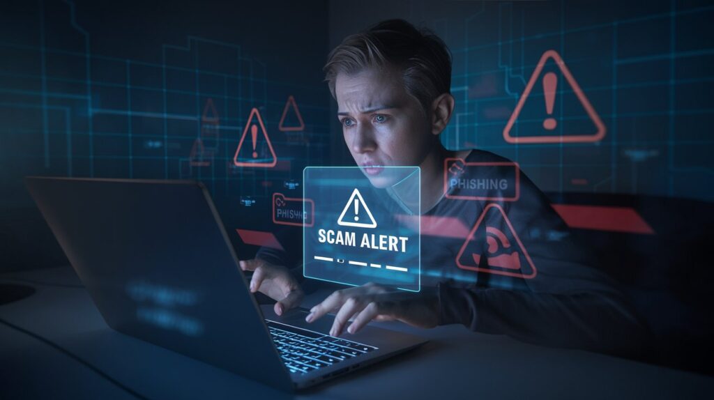 Personne qui sait où dénoncer les arnaques sur internet
