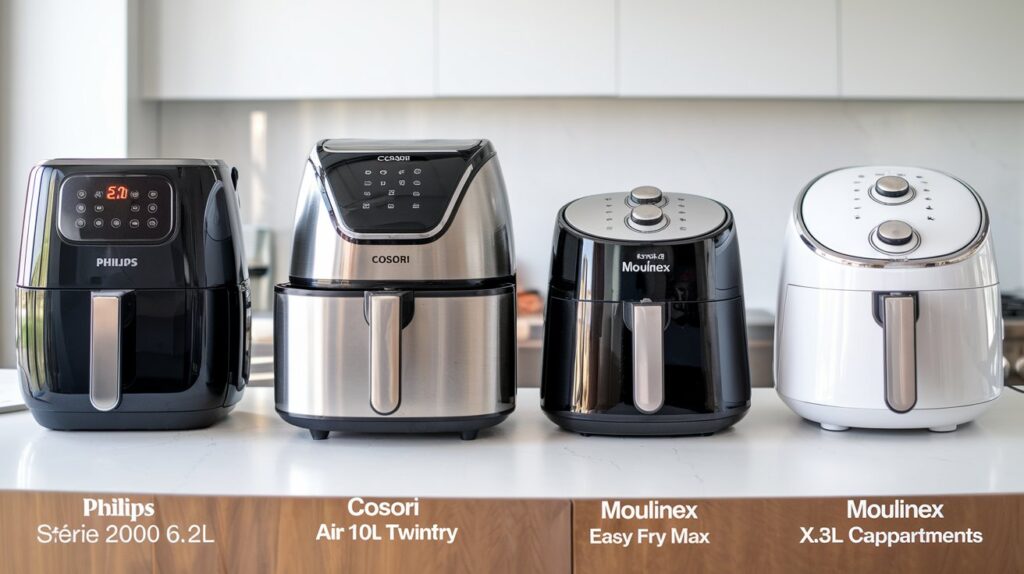 Meilleur air fryer 2025 avec options multiples