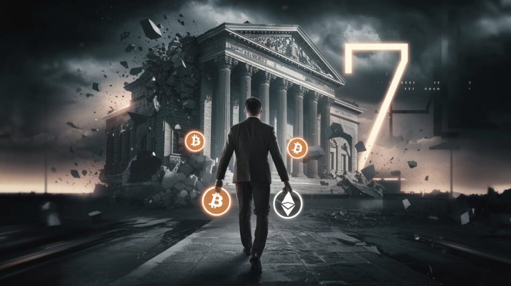 La débancarisation montrant la montée des alternatives numériques aux institutions bancaires classiques.